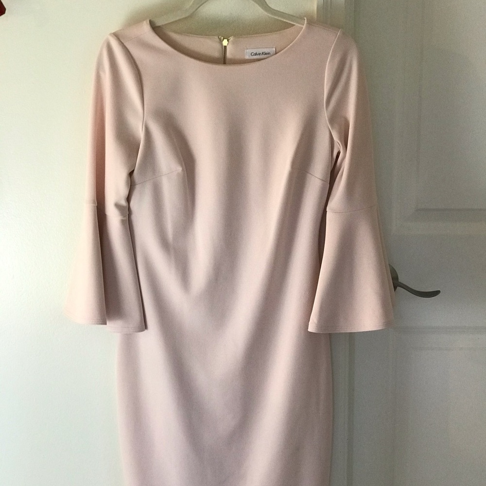 Calvin Klein Blush Pink Dress Size 4